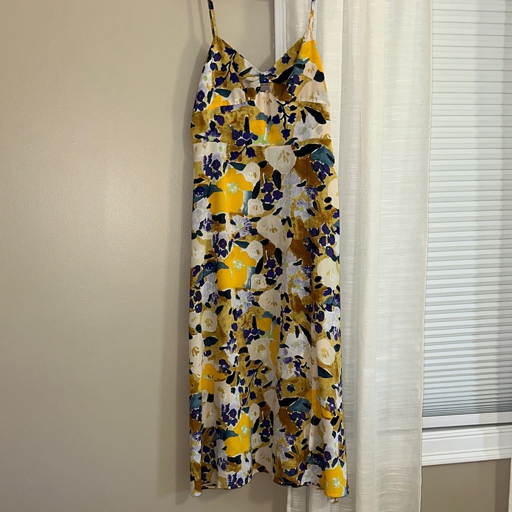 Vibrant Floral Dress